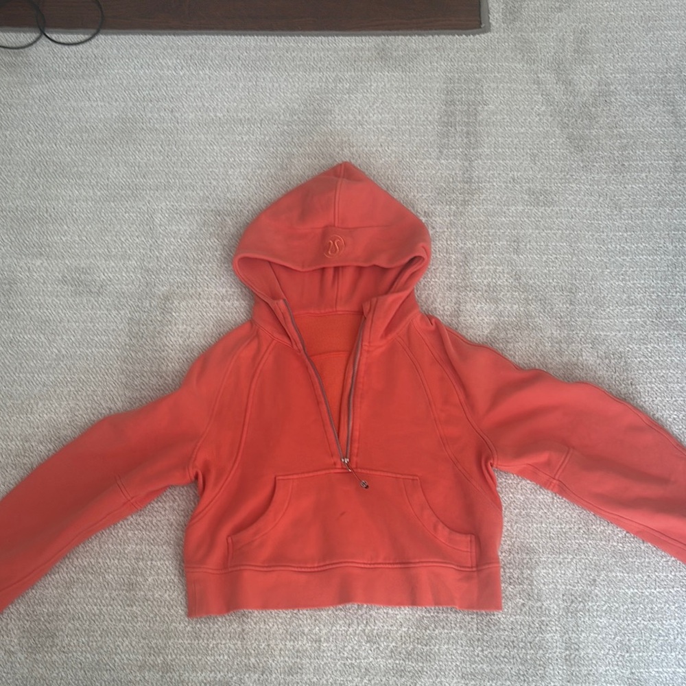 Orange Lululemon Scuba